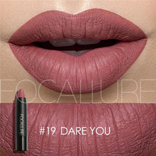 Load image into Gallery viewer, FOCALLURE 19 Colors Matte Lipsticks Waterproof Matte Lipstick Lip Sticks Cosmetic Easy to Wear Matte Batom Makeup Lipstick - labaii