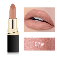 Load image into Gallery viewer, Makeup Waterproof Women Lipstick Cosmetics 18 Color Lip Stick Matte Makeup Long Lasting Nude Matte Lipstick Kit - labaii