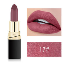 Load image into Gallery viewer, Makeup Waterproof Women Lipstick Cosmetics 18 Color Lip Stick Matte Makeup Long Lasting Nude Matte Lipstick Kit - labaii