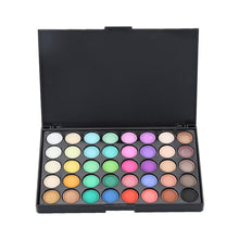 Load image into Gallery viewer, New 40 Color Eyeshadow Matte Shimmer Eyeshadow Palette Glitter Powder Eyeshadow Cosmetic Lasting Waterproof Easy To Wear TSLM1 - labaii