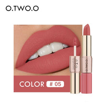 Load image into Gallery viewer, O.TWO.O 12 Colors Lips Makeup Lipstick Lip Gloss Long Lasting Moisture Cosmetic Lipstick Red Lip Matte Lipstick Waterproof - labaii