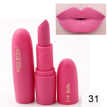 Load image into Gallery viewer, Professional Makeup Matte Lipstick Waterproof Long Lasting Lipgloss Nude Makeup Batom Lipliner Velvet Lip Stick Cosmetics Sets - labaii