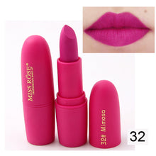 Load image into Gallery viewer, Professional Makeup Matte Lipstick Waterproof Long Lasting Lipgloss Nude Makeup Batom Lipliner Velvet Lip Stick Cosmetics Sets - labaii