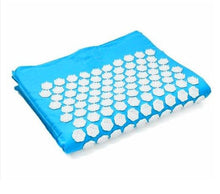 Load image into Gallery viewer, Yoga Spike Acupressure Mat Pillow Set Back Body Massager Acupuncture Cushion Mat Pain Relieve Spike Yoga Mat with Pillow - labaii