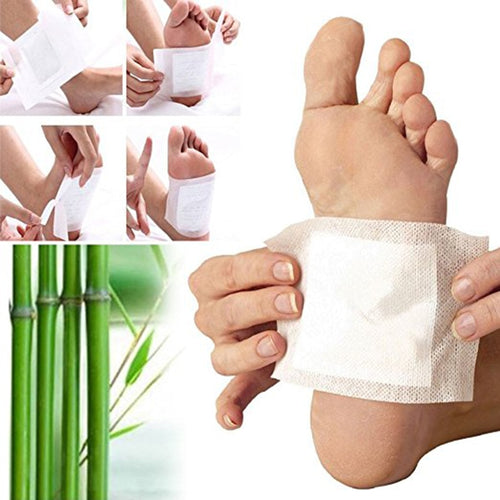 10pcs/Bag Health Care Patches Detox Foot Patches Adhesive Organic Remove Toxin Cleansing Body Skin Care Smooth Foot Pads TSLM2 - labaii
