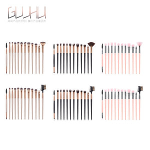 12 Pcs/lot Makeup Brushes Set For Foundation Powder Blush Eyeshadow Concealer Lip Eye Make Up Brush Cosmetics Beauty Tools TSLM1 - labaii