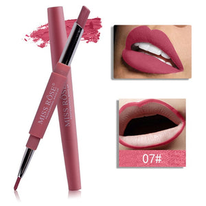 20 color lip makeup  liner waterproof long-lasting red lip pencil lipstick nude makeup ladies cosmetics - labaii