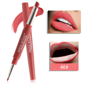 20 color lip makeup  liner waterproof long-lasting red lip pencil lipstick nude makeup ladies cosmetics - labaii