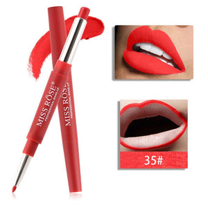 20 color lip makeup  liner waterproof long-lasting red lip pencil lipstick nude makeup ladies cosmetics - labaii