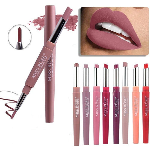 20 color lip makeup  liner waterproof long-lasting red lip pencil lipstick nude makeup ladies cosmetics - labaii