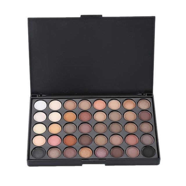 40 Colors Eyeshadow Palette New Makeup Palette Eye Primer Glitter Eye Shadow Matte Palette Makeup Cosmetics Professional - labaii
