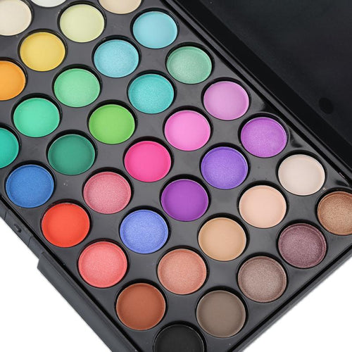 40 Colors Eyeshadow Palette New Makeup Palette Eye Primer Glitter Eye Shadow Matte Palette Makeup Cosmetics Professional - labaii