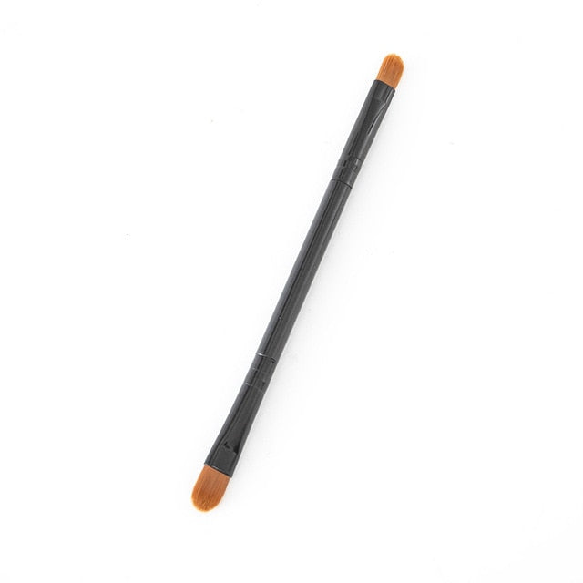 Double Ended Eyeshadow Brush Eye Makeup Brushes Sculpting Concealer Powder Make Up Essentials Brushes Cosmetics Tool - labaii