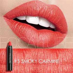 FOCALLURE 19 Colors Matte Lipsticks Waterproof Matte Lipstick Lip Sticks Cosmetic Easy to Wear Matte Batom Makeup Lipstick - labaii