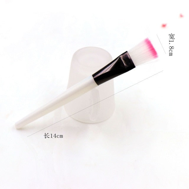 Facial Mask Brush Professional Makeup Brushes Soft Silicone DIY Mud Mixing Skin Care Beauty Make Up Brushes for Women Girls - labaii