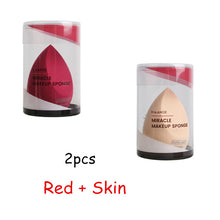 Load image into Gallery viewer, Makeup Soft Water Sponge Puff Professional Makeup Puff Sponge for Foundation Cream Concealer Natural Makeup esponja with Box - labaii
