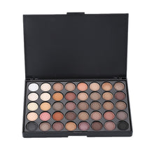 Load image into Gallery viewer, New 40 Color Eyeshadow Matte Shimmer Eyeshadow Palette Glitter Powder Eyeshadow Cosmetic Lasting Waterproof Easy To Wear TSLM1 - labaii
