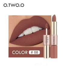 Load image into Gallery viewer, O.TWO.O 12 Colors Lips Makeup Lipstick  Lip Gloss Long Lasting Moisture Cosmetic Lipstick Red Lip Matte Lipstick Waterproof - labaii
