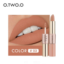 Load image into Gallery viewer, O.TWO.O 12 Colors Lips Makeup Lipstick  Lip Gloss Long Lasting Moisture Cosmetic Lipstick Red Lip Matte Lipstick Waterproof - labaii
