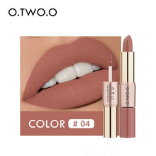 Load image into Gallery viewer, O.TWO.O 12 Colors Lips Makeup Lipstick  Lip Gloss Long Lasting Moisture Cosmetic Lipstick Red Lip Matte Lipstick Waterproof - labaii
