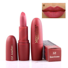 Load image into Gallery viewer, Professional Makeup Matte Lipstick Waterproof Long Lasting Lipgloss Nude Makeup Batom Lipliner Velvet Lip Stick Cosmetics Sets - labaii
