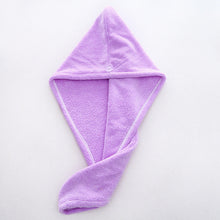 Load image into Gallery viewer, Women Bathroom Super Absorbent Quick-drying Thicker microfiber Bath Towel Hair Dry Cap Salon Towel rapid drying hair towel - labaii

