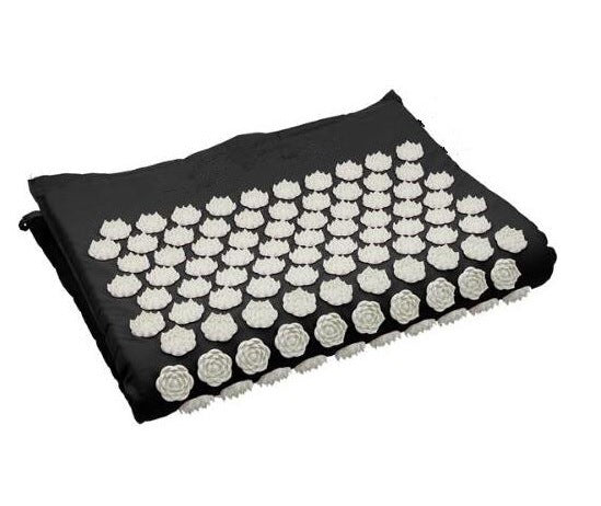 Yoga Spike Acupressure Mat Pillow Set Back Body Massager Acupuncture Cushion Mat Pain Relieve Spike Yoga Mat with Pillow - labaii