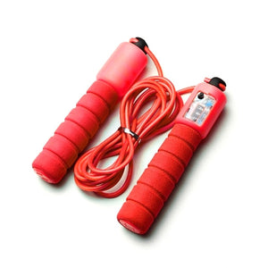 Professional Crossfit Jump Rope Skip Speed Weighted Jump Ropes Anti-Slip Handle Counting Jump Rope Training Workout Equipments - labaii