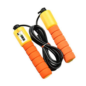 Professional Crossfit Jump Rope Skip Speed Weighted Jump Ropes Anti-Slip Handle Counting Jump Rope Training Workout Equipments - labaii