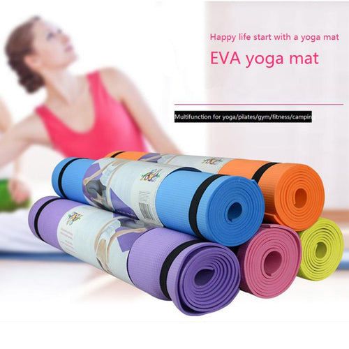173*61*0.4cm Yoga Mat Anti-slip Blanket PVC Gymnastic Sport Health Lose Weight Fitness Exercise Pad Women Sport Yoga Mat - labaii