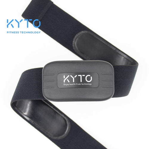 KYTO Heart Rate Monitor Chest Strap Bluetooth 4.0 ANT Fitness Sensor Compatible Belt Wahoo Polar Garmin Connected Outdoor Band - labaii
